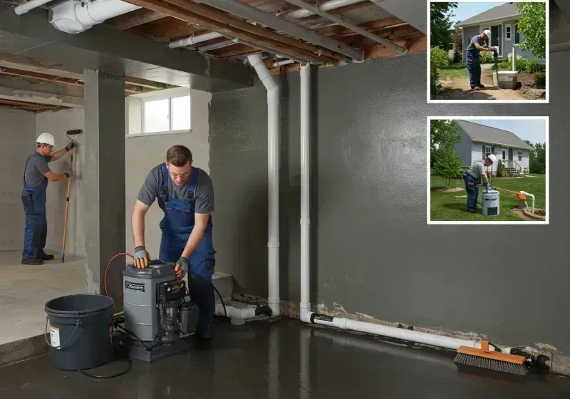 Basement Waterproofing and Flood Prevention process in Irwin, SC